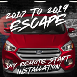 Order Online 2017 to 2019 Ford Escape DIY Remote Start Installation