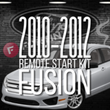 DIY 2010 to 2012 Ford Fusion Remote Start Installation Kit