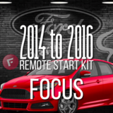 DIY 2014 to 2016 Ford Focus DIY Remote Start Installation Kit