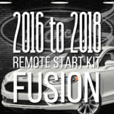 DIY 2016 to 2018 Ford Fusion Remote Start Installation Kit