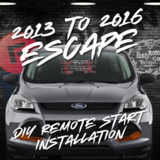 Order Online 2014 to 2016 Ford Escape DIY Remote Start Installation