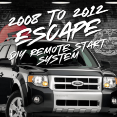 2008 to 2012 Ford Escape DIY Remote Start Installation
