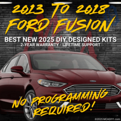 2013 to 2018 Ford Fusion Plug-In DIY Remote Starter Systems