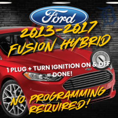 Ford Fusion Hybrid Key Ignition DIY Remote Starter Systems 