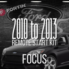 DIY 2010 to 2013 Ford Focus DIY Remote Start Installation Kit