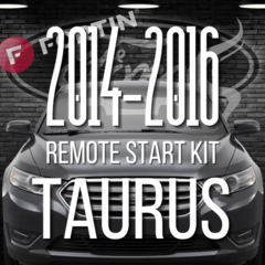 DIY 2011 to 2013 Ford Taurus Remote Start DIY Installation Kit