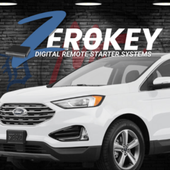 Zerokey 2017 2018 Ford Edge Digital Remote Starter System.