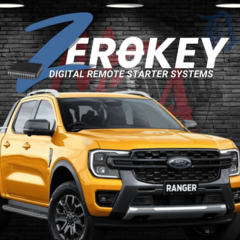 DIY Zerokey Ford Ranger Digital Remote Starter Kits.