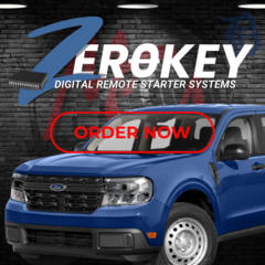 DIY Zerokey Ford Maverick Hybrid DIY Remote Starter System.