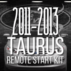 DIY 2011 to 2013 Ford Taurus Remote Start DIY Installation Kit